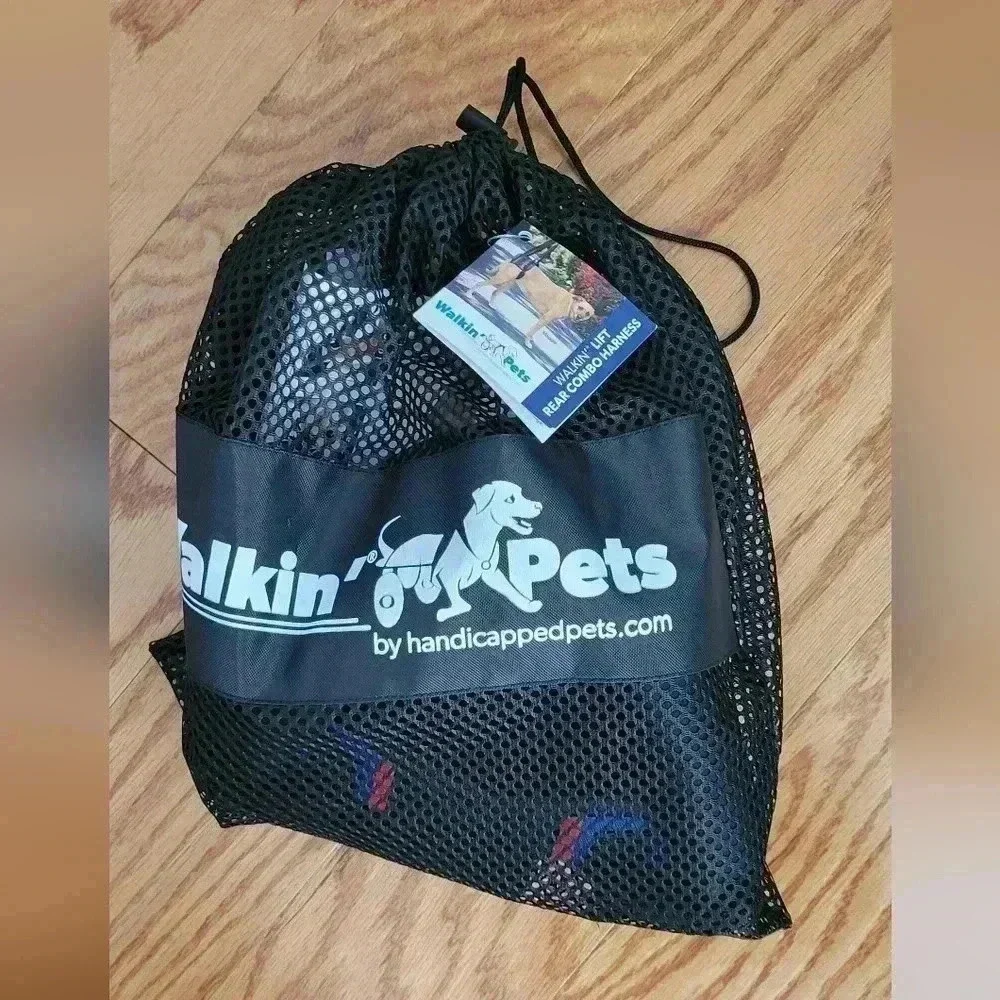 NWT Walkin Pets Assisted Walking Rear Leg Pet Harness - Picture 1 of 3